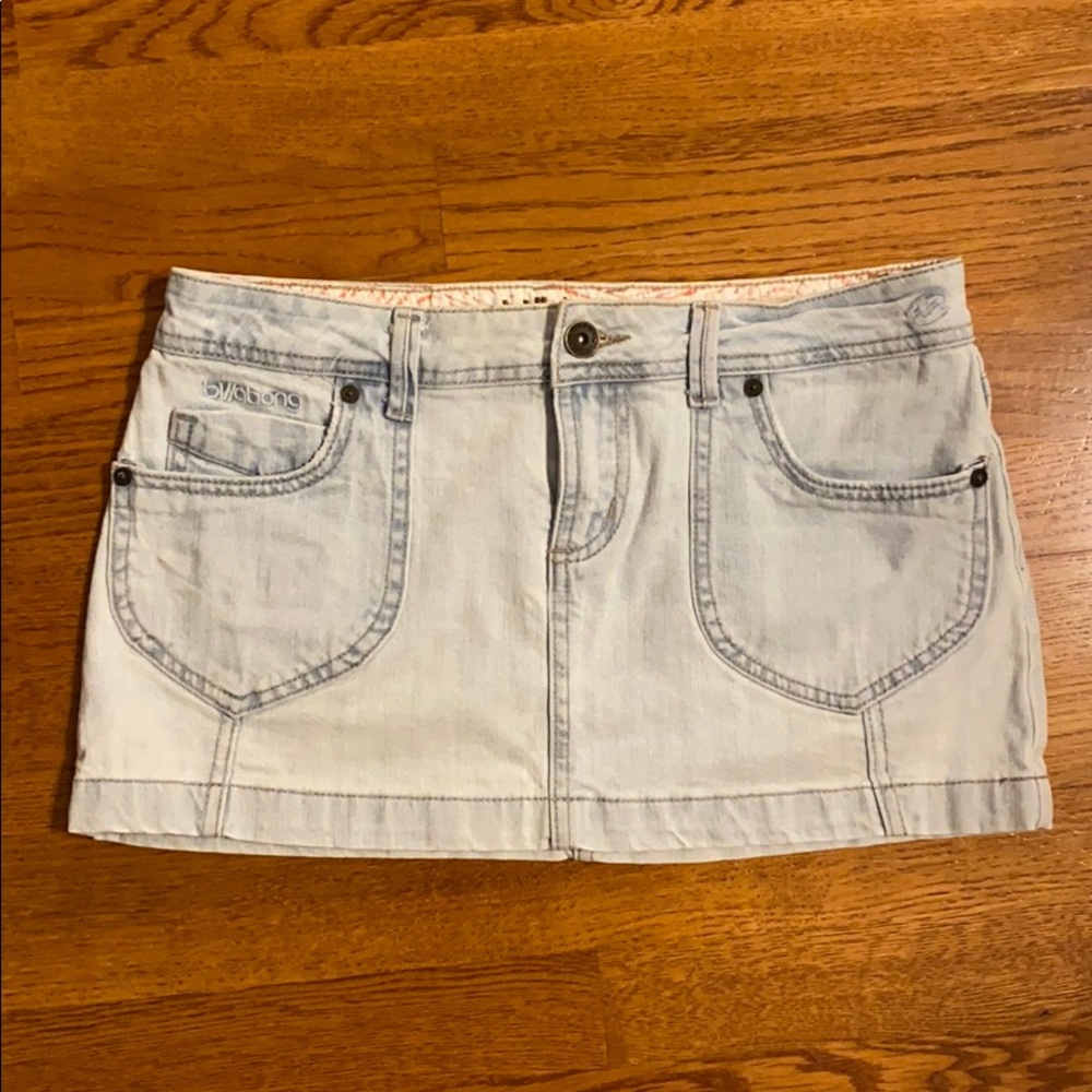 Billabong Jean mini skirt